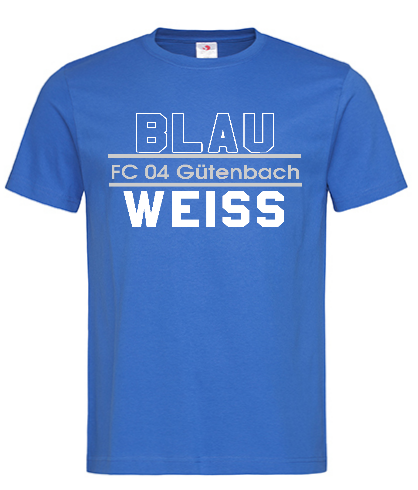 T-Shirt "Blau/Weiß" - Herren